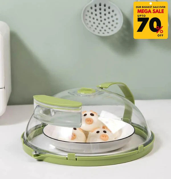 Anti-Splash Microwave Food Cover